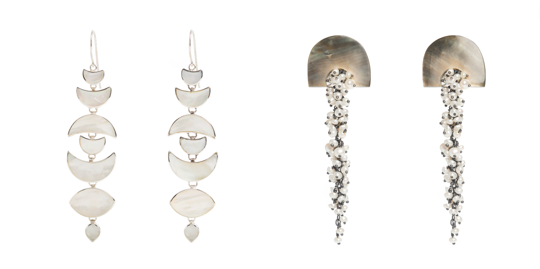 Statement Earrings, Pearl Earrings | Freya Rose