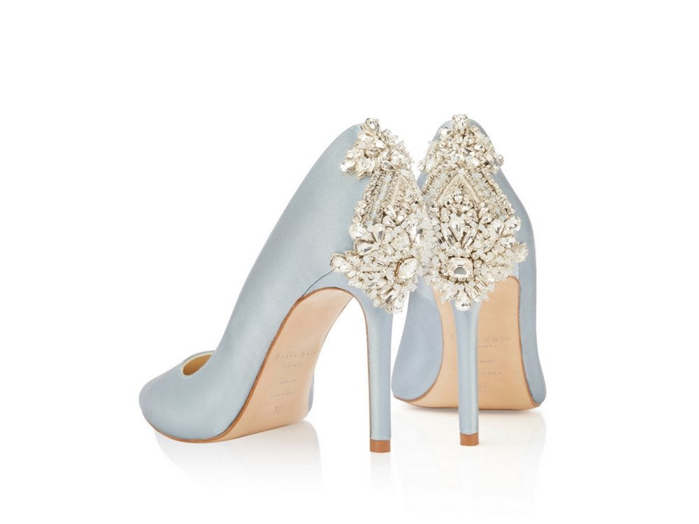 freya rose blue wedding shoes lottie