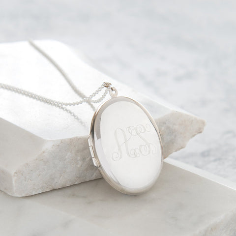 Personalised Round Locket Necklace With Hidden Photo – Sharp Gift And Event  Store