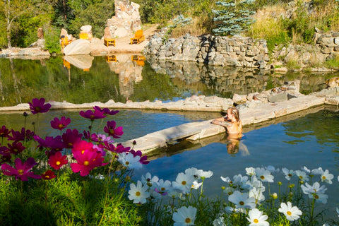 Strawberry Hot Springs in Steamboat, Colorado.