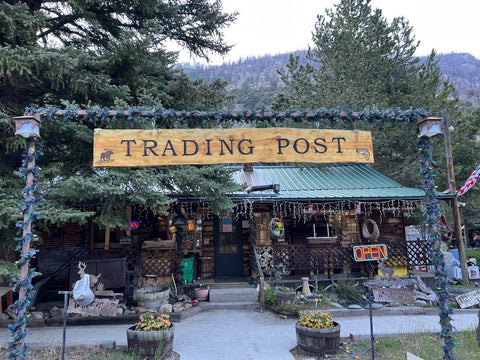 The trading post on Poudre Canyon Highway. 