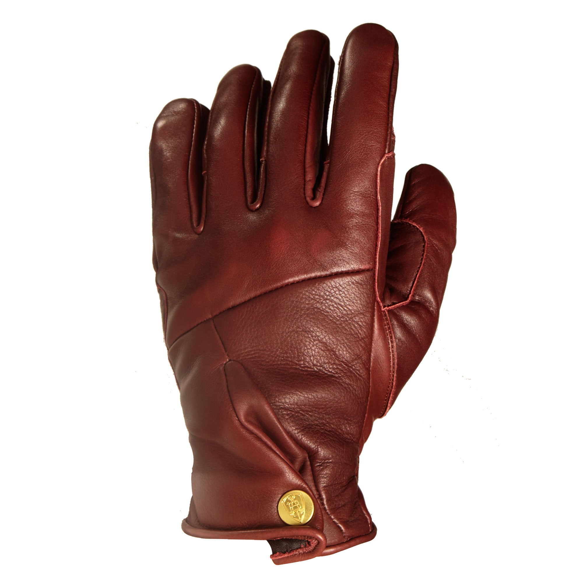 brown gloves