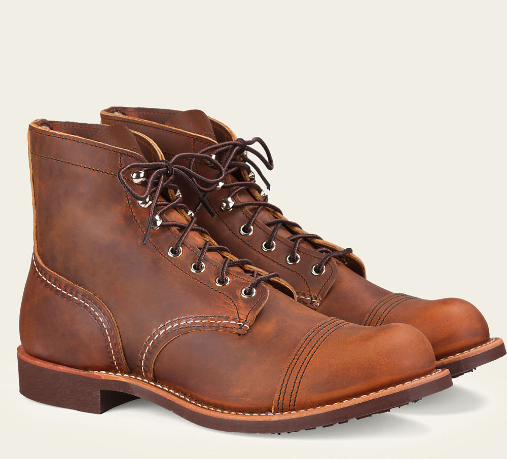 iron ranger boots red wing