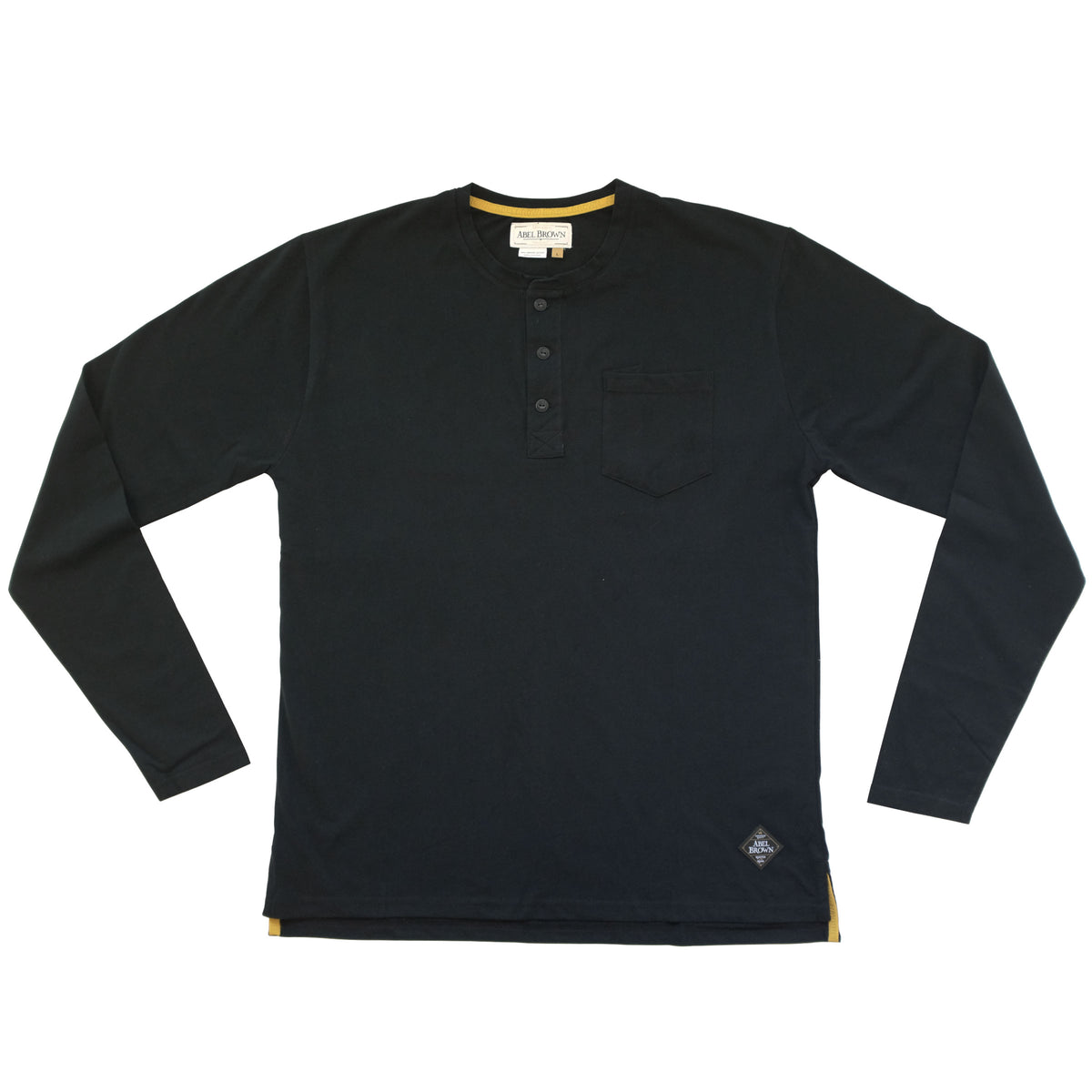 Classic LS Henley Shirt - Motorcycle Apparel | Able Brown – Abel Brown
