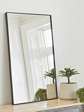 Load image into Gallery viewer, Black Framed Wall Mirror 36&quot;
