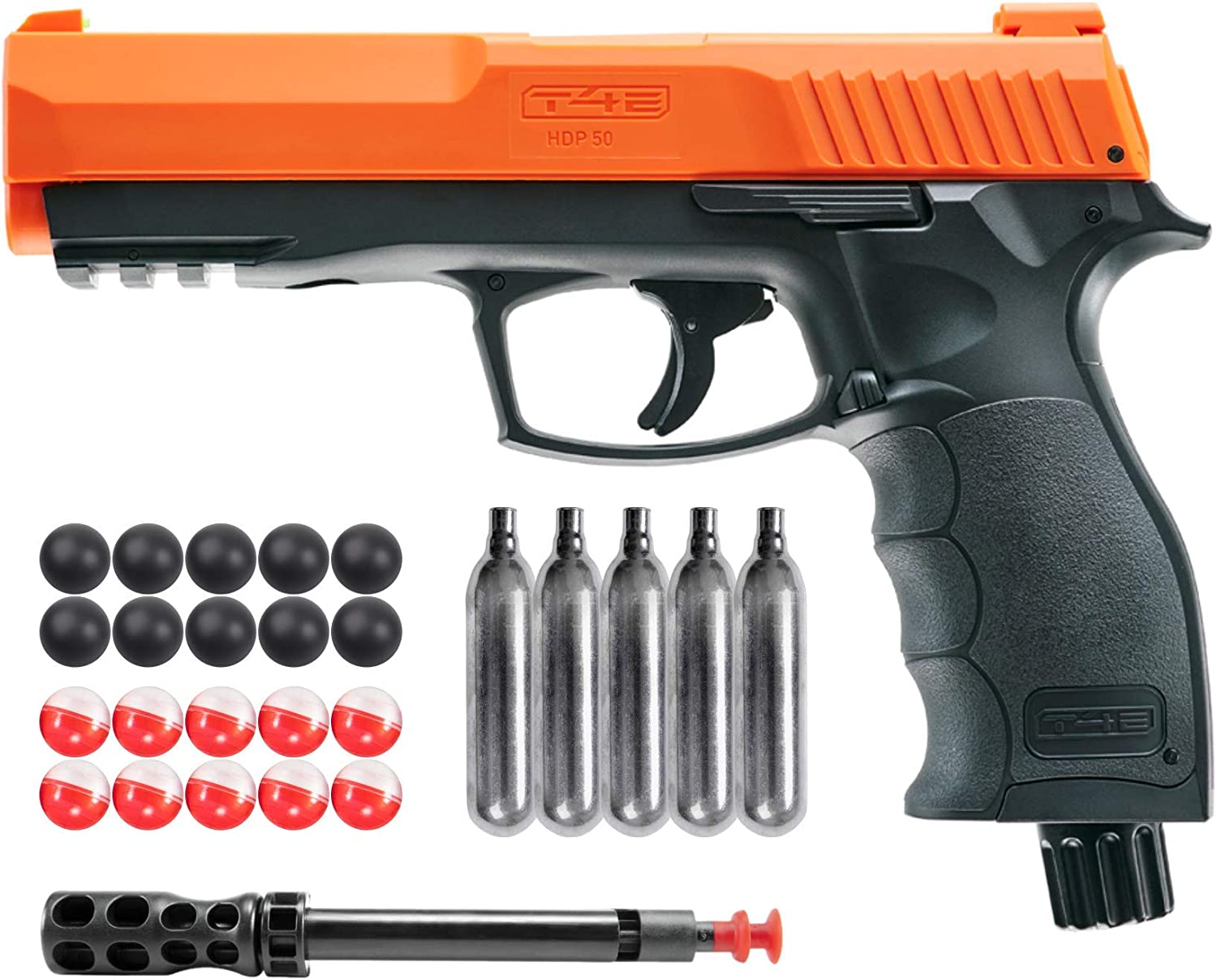 Umarex T4E P2P HDP Pepper Ball Air Pistol Bundle-img-0