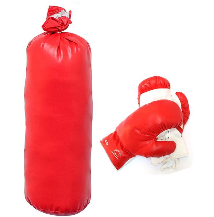 Kids Boxing Training Gloves set 8 to 10oz Red-img-0