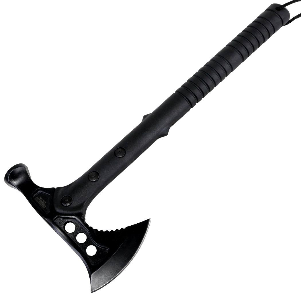 15" Black Tactical Axe Throwing Hammer Head  New 13640-img-0