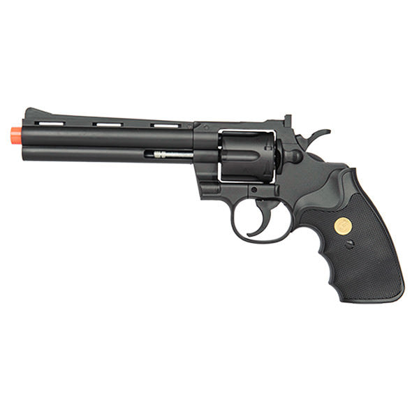G36B Spring Powered Airsoft Revolver Old West BLACK-img-0
