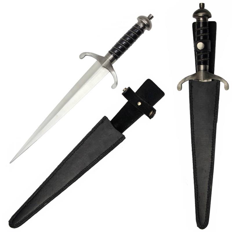 17 Inch Medieval Knight Sword Vendetta Dagger Sheath-img-0