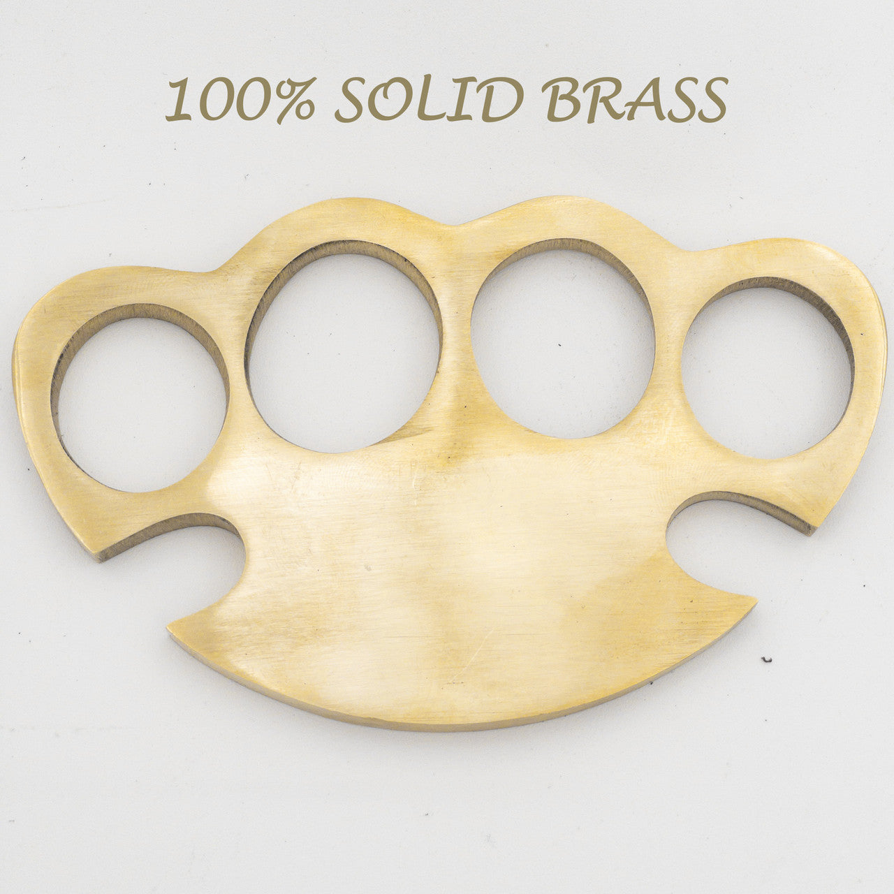 Four Finger Paperweight 100% Brass Knuckle-img-0