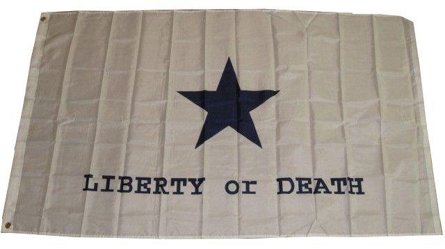 3x5 Super Polyester Goliad Battle Liberty or Death Flag-img-0