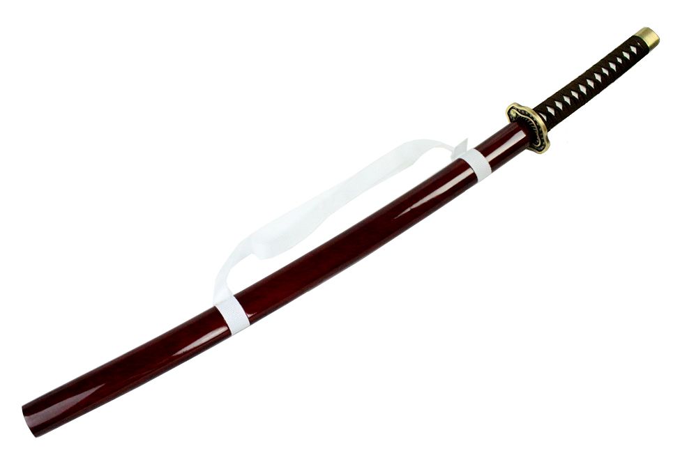 40" Blood Red Collectible Katana Samurai Sword-img-0