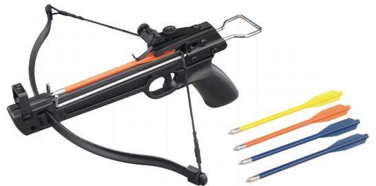 50lb Pistol Crossbow C3000 with 3 Bolts-img-0