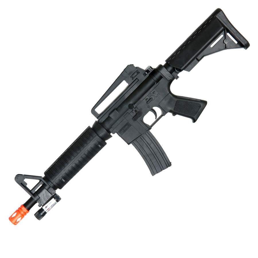 M-16C Airsoft Spring Rifle With Laser-img-0