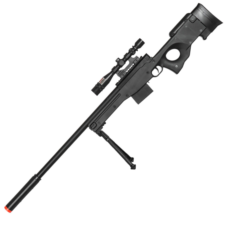Airsoft Sniper Rifle L96 Gun MK13 MOD L96A1 Scope Bipod Bolt Action-img-0