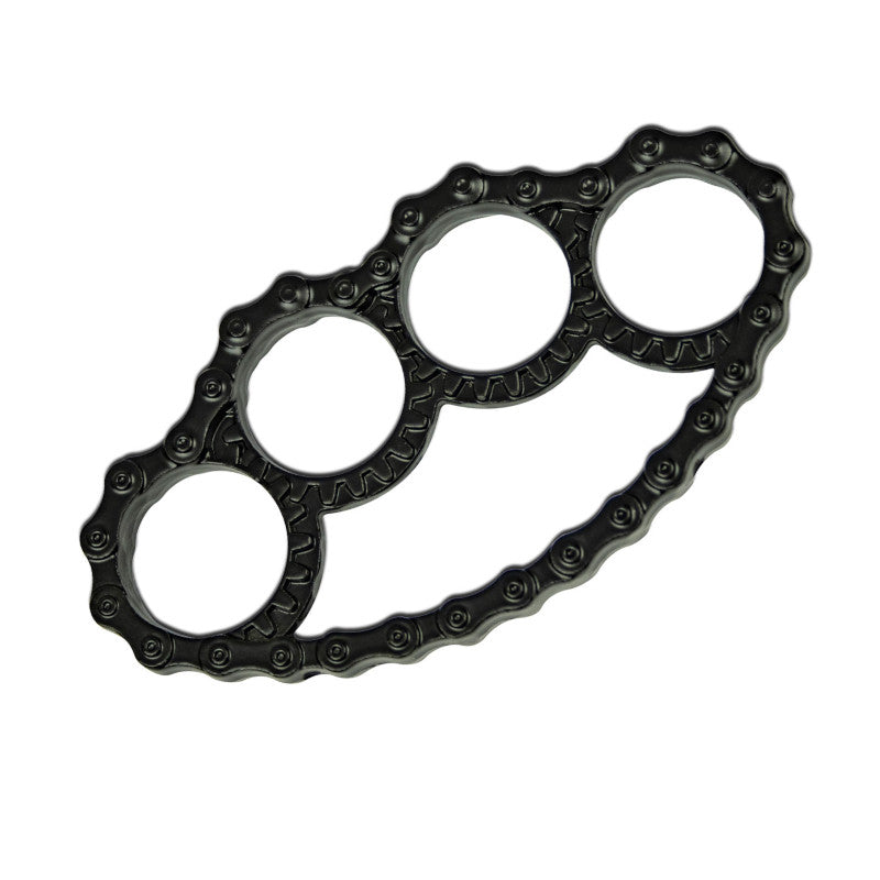  Knuckles PK-1840BK Black Chain  Knuckle Duster-img-0