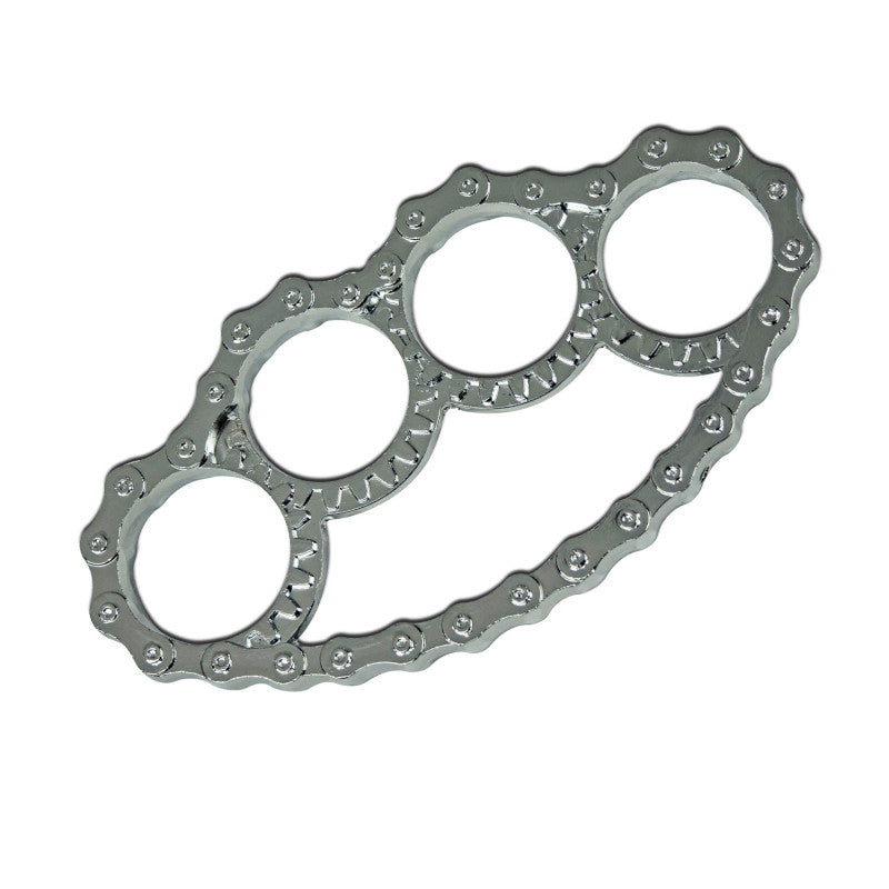 Silver Chain Design Knuckle Duster-img-0