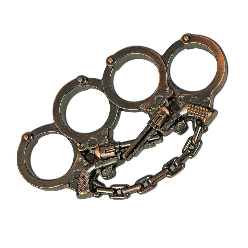  Knuckles PK-1846CP Copper Revolver  Knuckle Duster-img-0