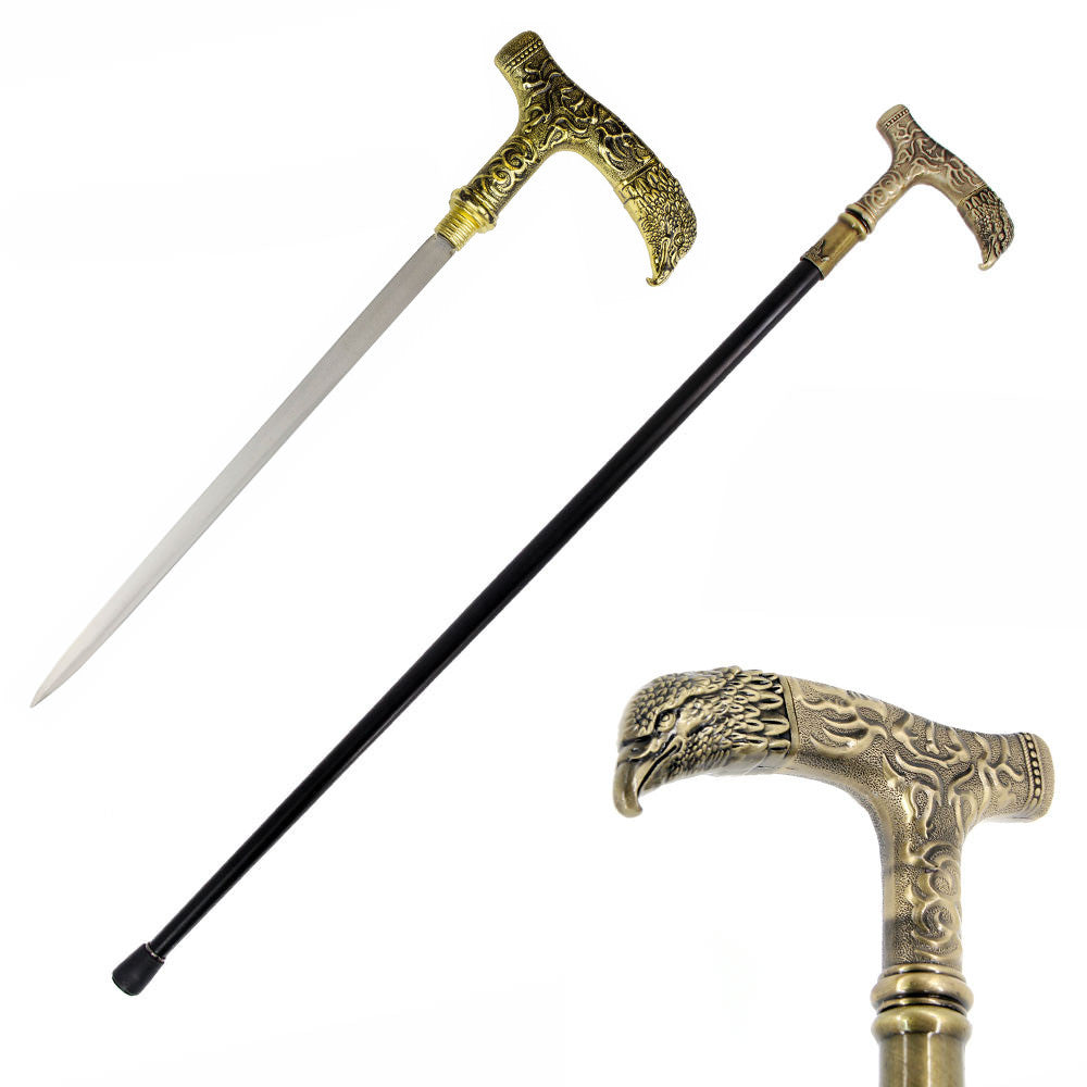 Eagle Head Walking Sword Cane-img-0