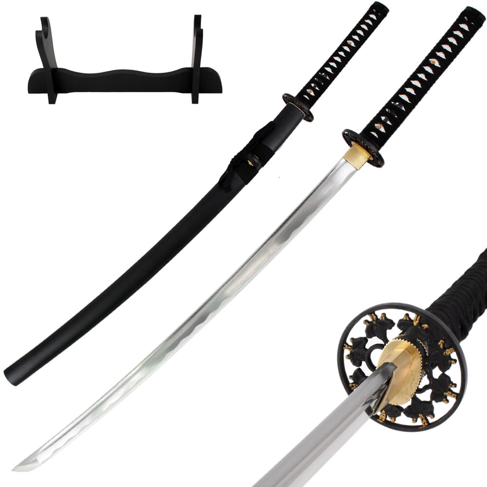 Practical Japanese Samurai Katana Sword Free St&Sword Bag-img-0