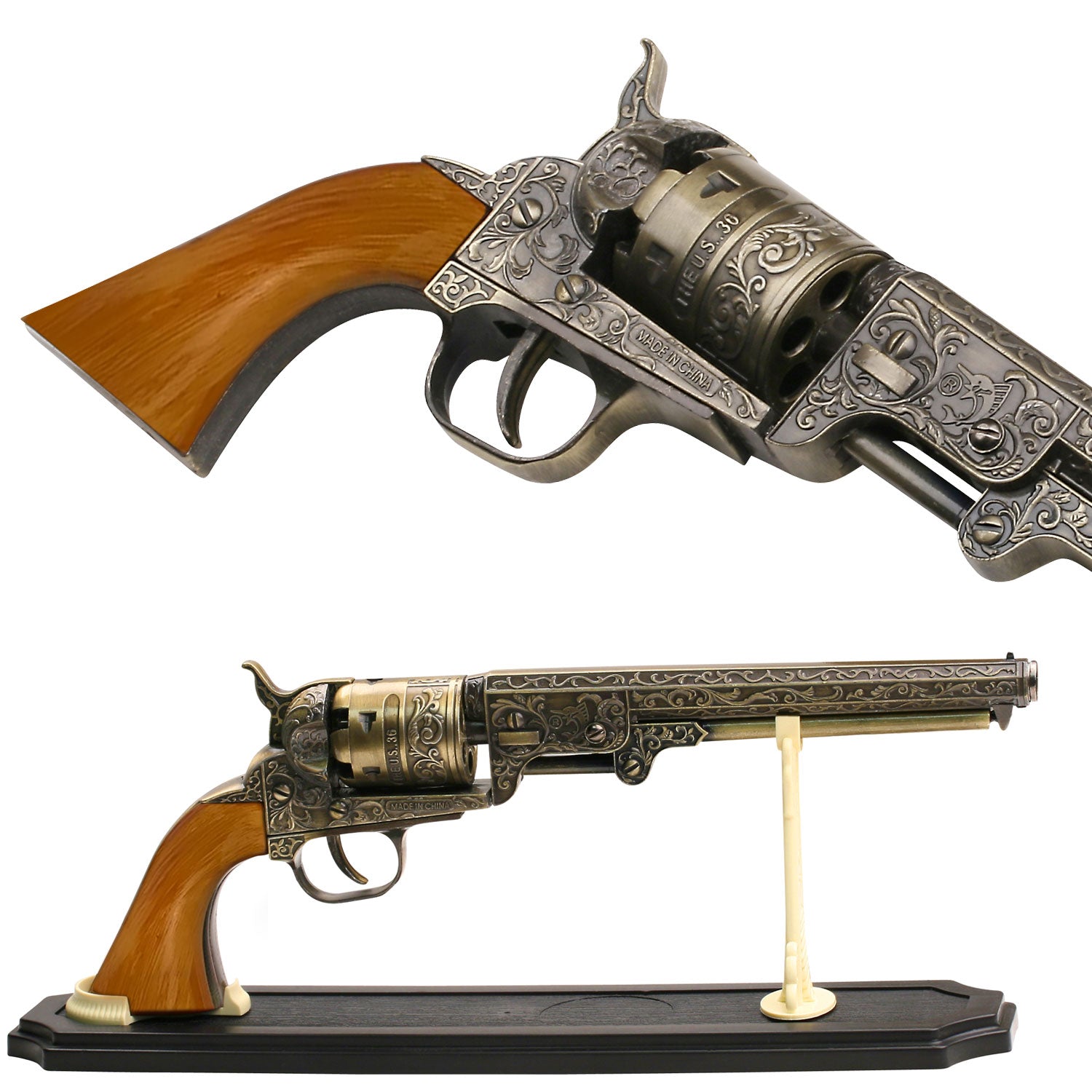  Civil War Decorative Western Revolver Display SMB-110-img-0