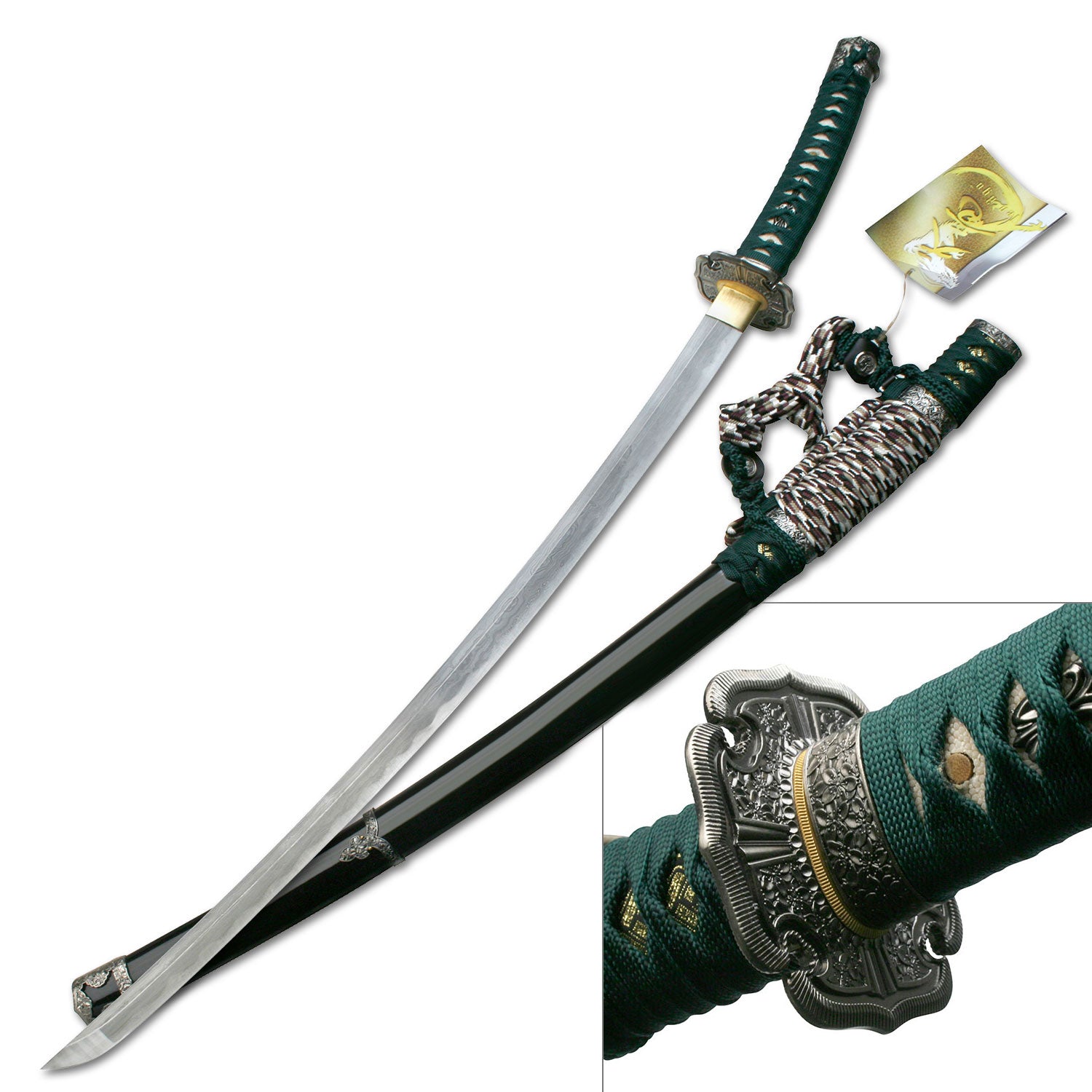 Ten Ryu - Hand Forged Samurai Sword - TR-014BK-img-0