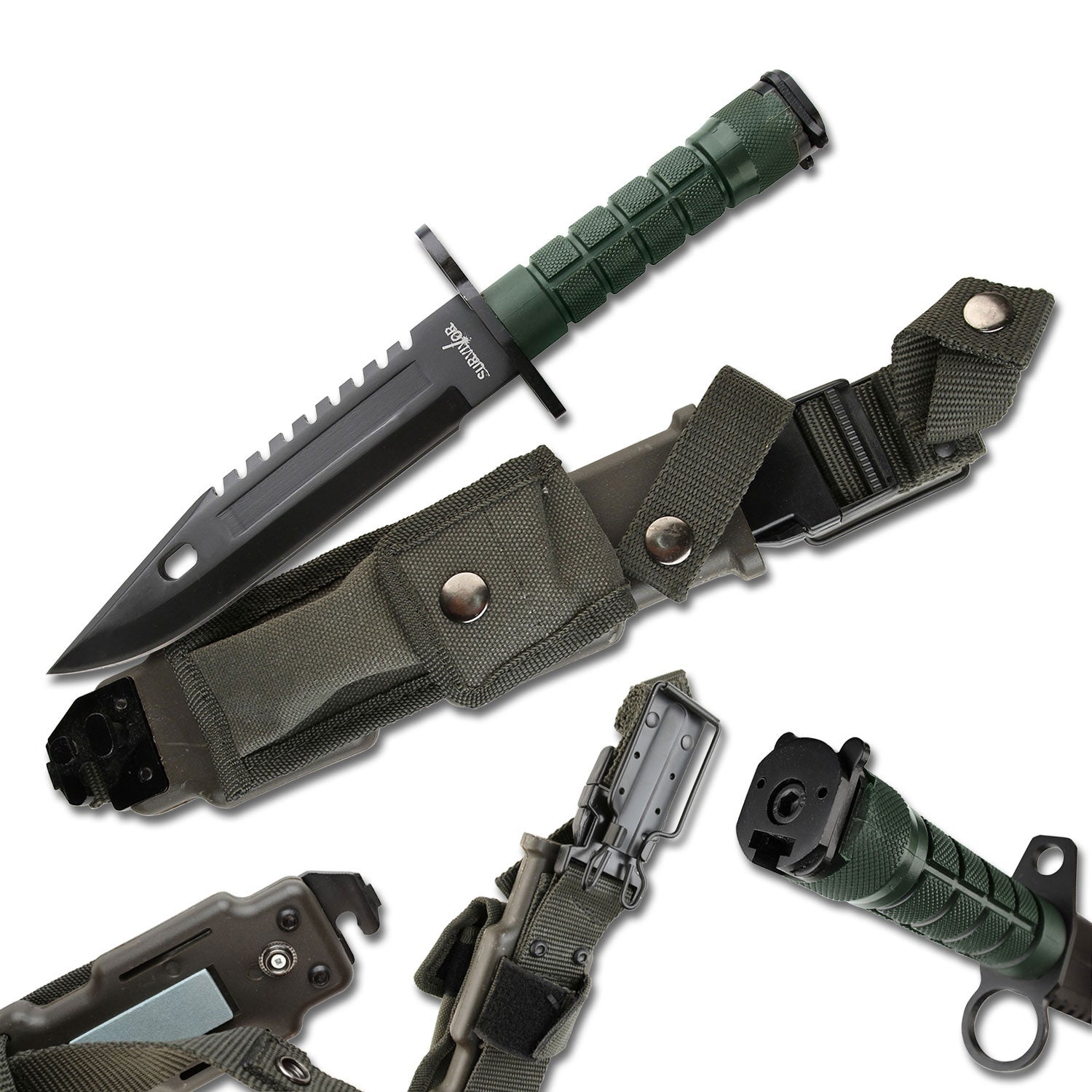 Survivor - Fixed Blade Knife - HK-56142B-img-0