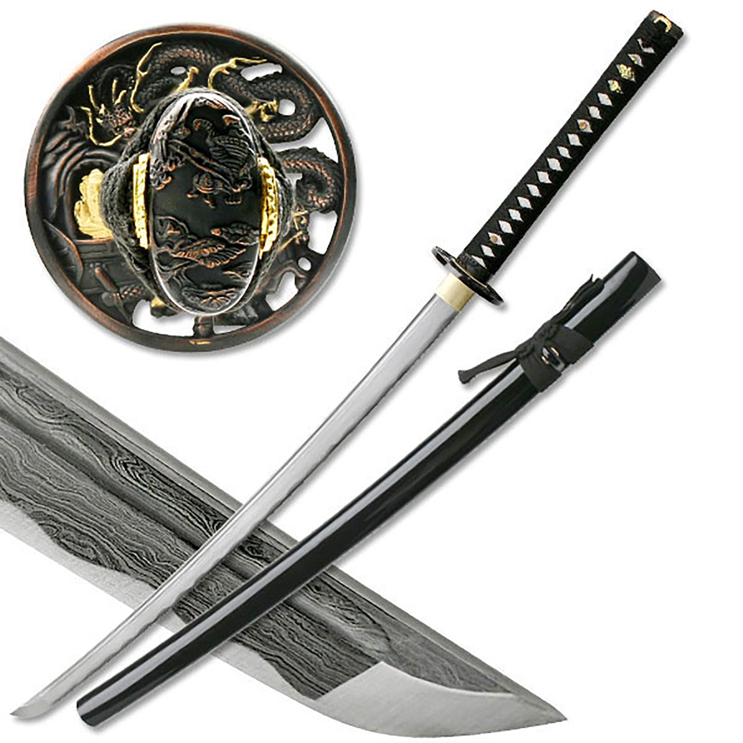 Ten Ryu - Hand Forged Samurai Sword - MAZ-401-img-0