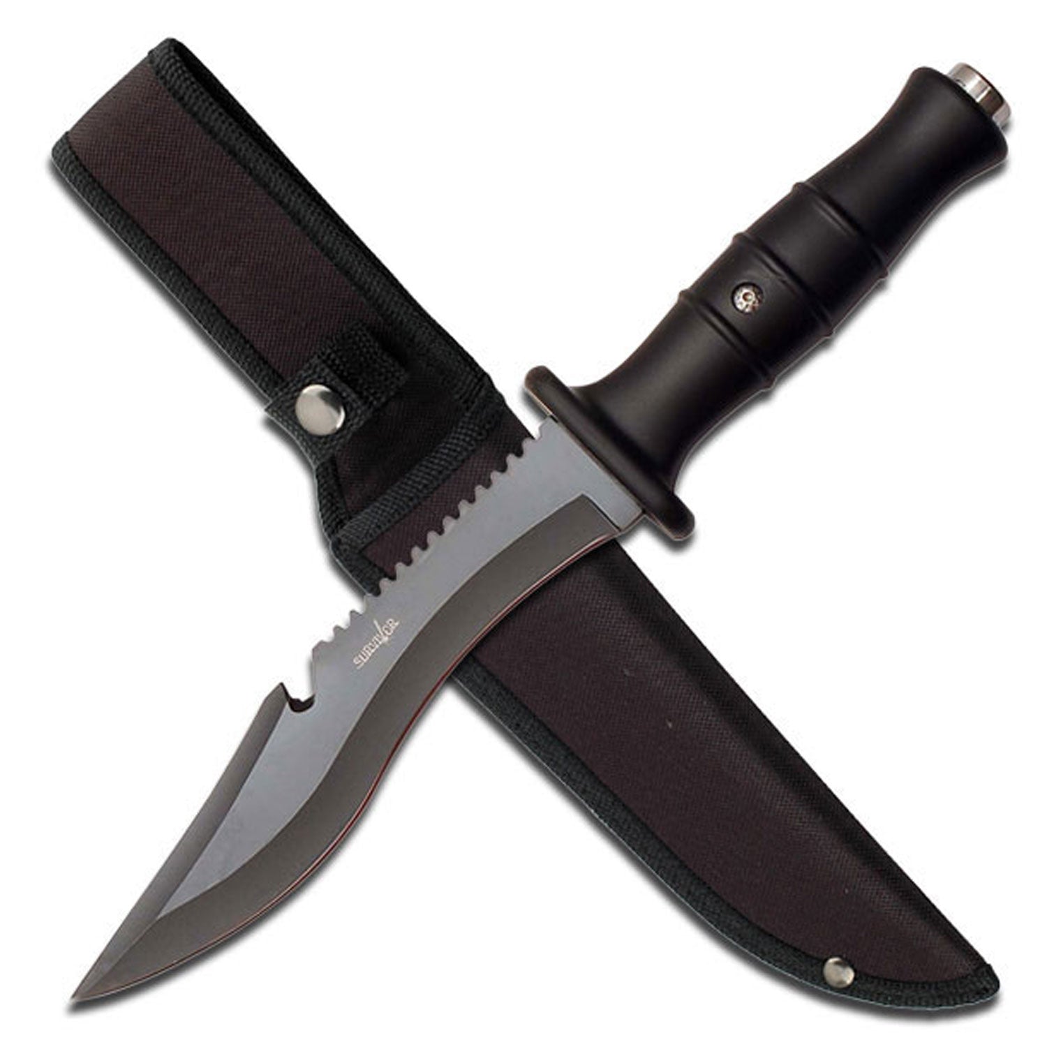 Survivor - Fixed Blade Knife - HK-731BK-img-0