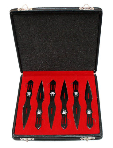 Set of 6 Throwing Knives With Gift Box
