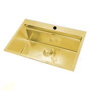 SUS304 Single Bowl Sink- Gold