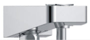 Brass shower Bracket with Water Outlet - Chrome