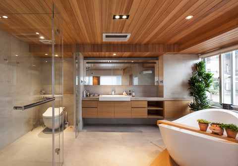 Natural Bathroom Design 