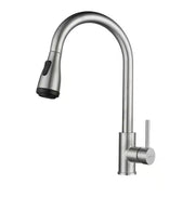 Kitchen Pull Down Mixer Tap - Satin