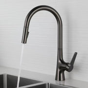 Kitchen Pull Down Mixer Tap - Gun Metal Grey