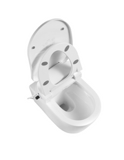 JOLIA Wall Hung WC Complete Set (P180mm) - White