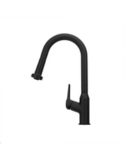 Pillar Sink Mixer - Matte Black