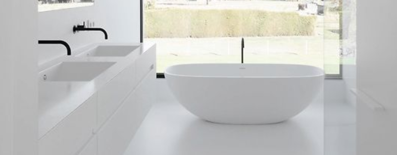 pure white series bathroom