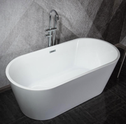 Free Standing Bathtub c/w Waste