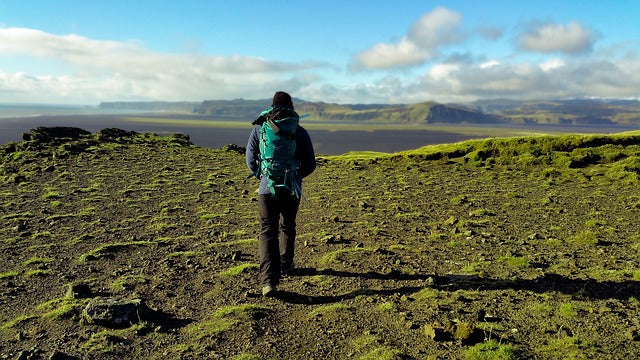 Adventure, Backpacker, Cliff