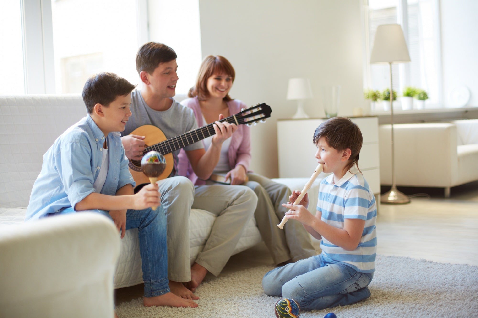 family-playing-musical-instruments