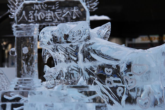 Ice sculpture, shaka tribe