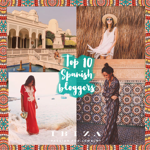 Top 10 Spanish bloggers to follow - Blog IBIZA PASSION boho chic luxe fashion jewels jewelry online store