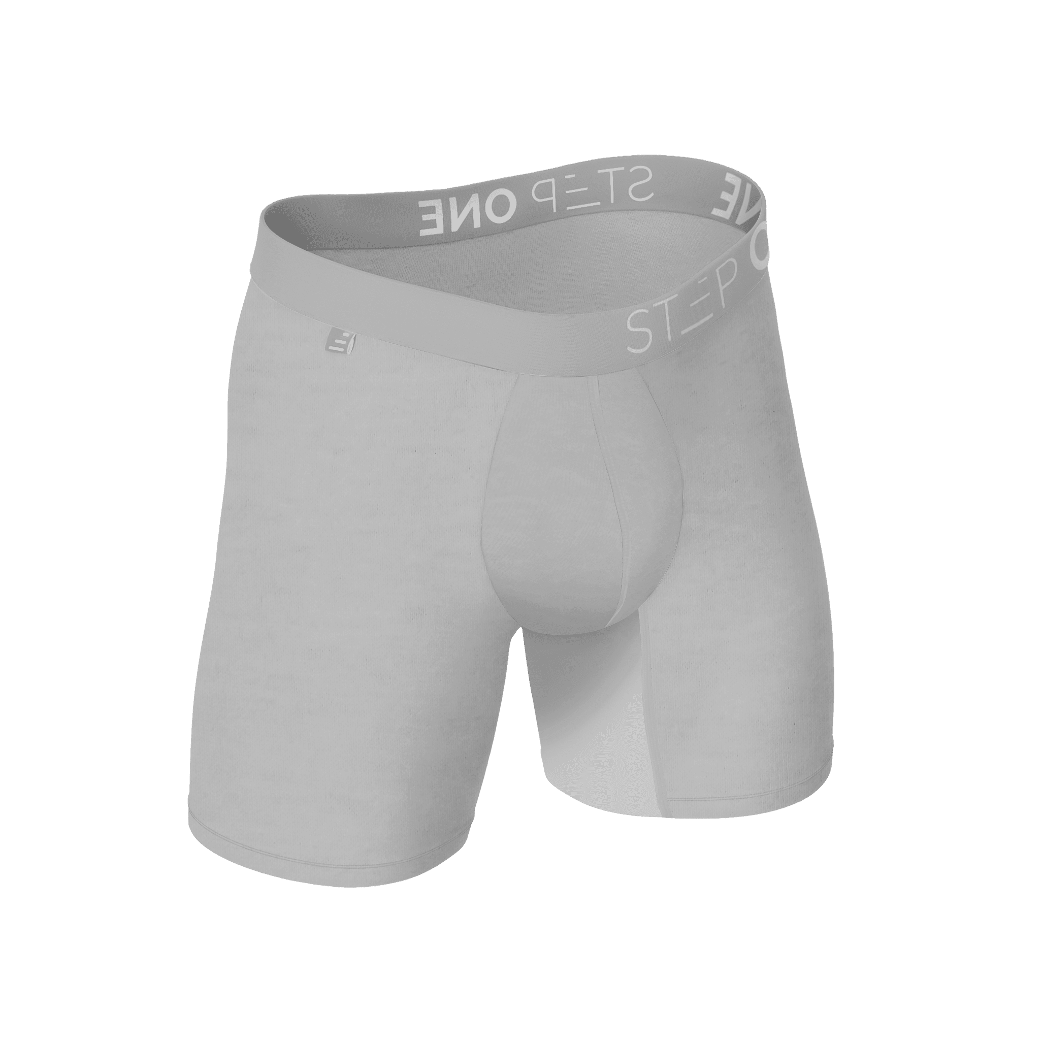 Step One Bamboo Boxer Briefs With Fly, Pack of 5, Black Currants at John  Lewis & Partners