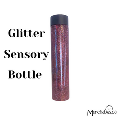 Sensory Bottle with Glitter