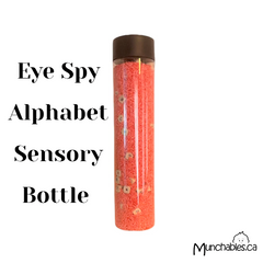 Sensory Bottle Eye Spy Alphabet 