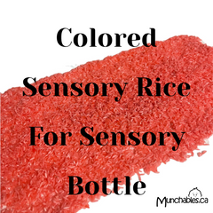 Sensory Rice Bottle 