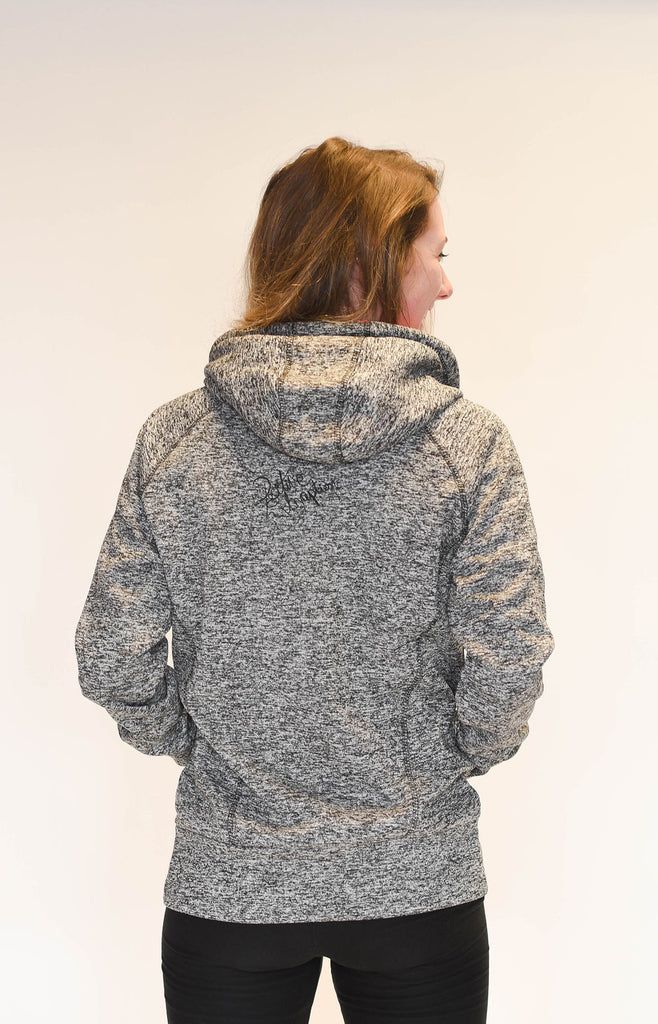 womens charcoal hoodie