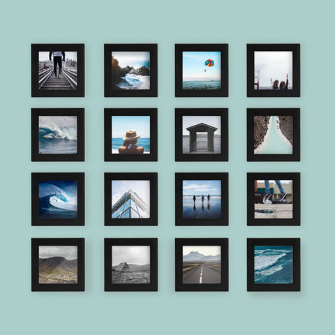 small square photo frames